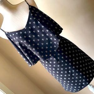 Floral Black & White Sundress